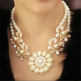 Pearl Crystal Rhinestone Chain