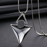 Geometric Crystal Necklace