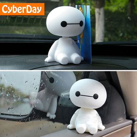 Cartoon Plastic Baymax Robot Shaking