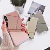 Mirror Phone Case For iphone Samsung