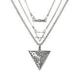 Multi-layer necklaces