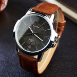 Quartz Watch  Luxury Male Clock Business Mens