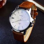 Quartz Watch  Luxury Male Clock Business Mens